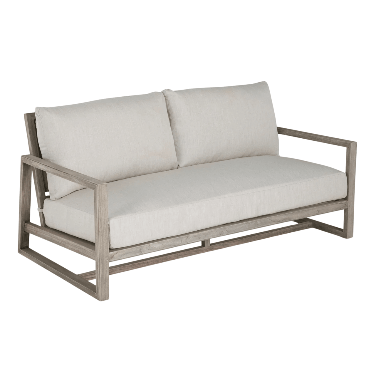 Laguna Loveseat - Oyster Teak - Our Boat House