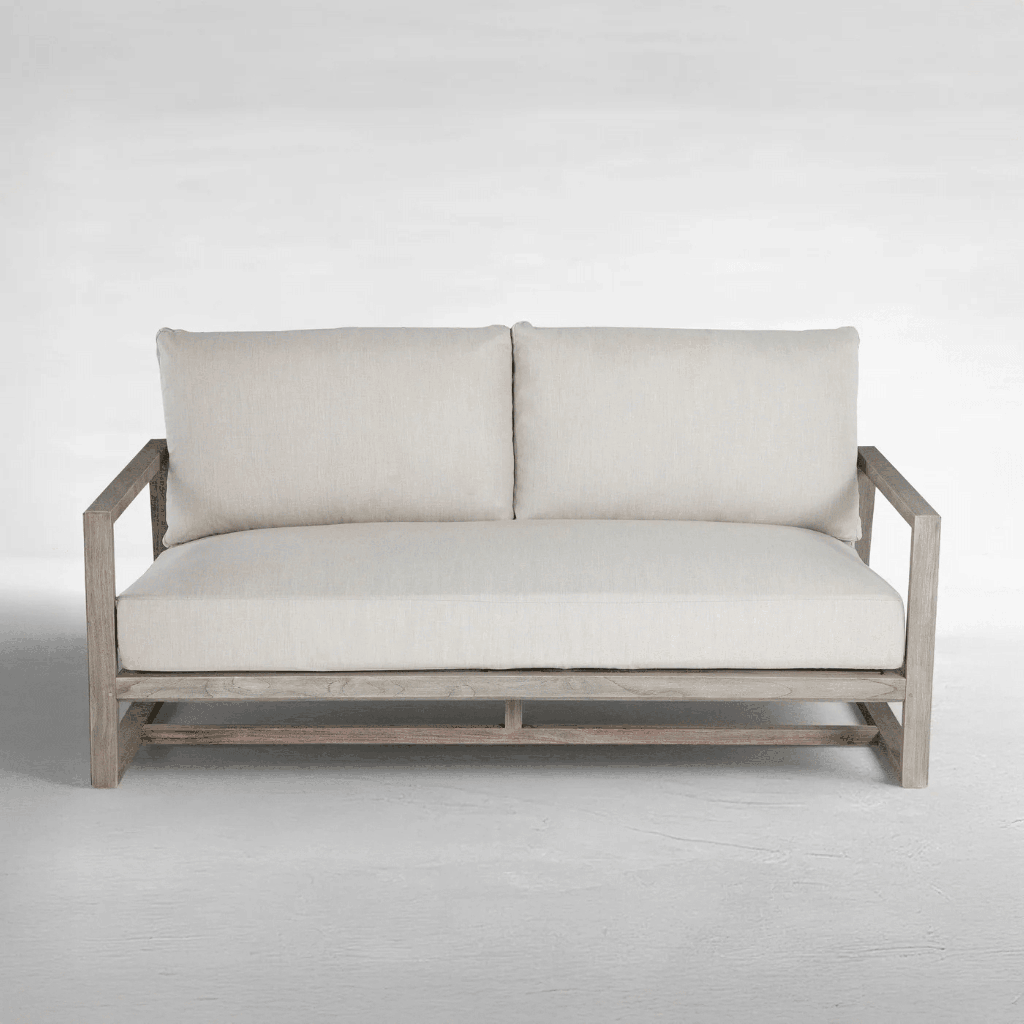 Laguna Loveseat - Oyster Teak - Our Boat House
