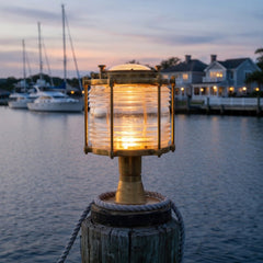 Large Nautical Masthead Piling Light - Our Boat House