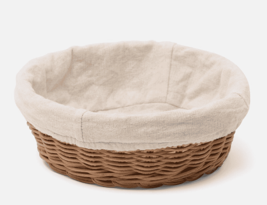 Lasata Woven Round Tray with Liner - Our Boat House