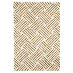 Layers Hand Hooked Wool Rug - Ochre - Our Boat House