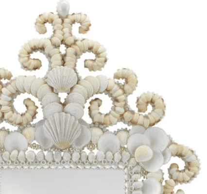 Leanna Shell Mirror - Our Boat House