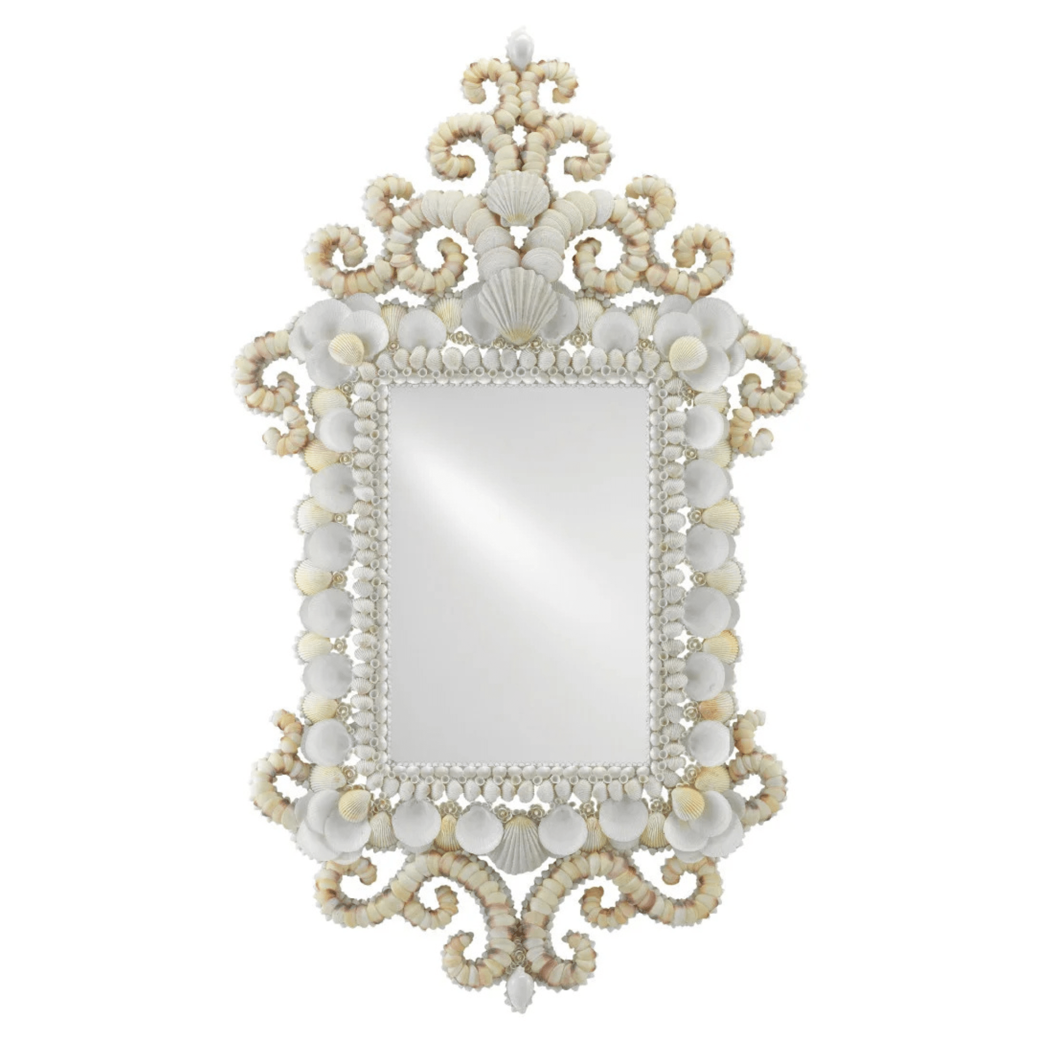 Leanna Shell Mirror - Our Boat House