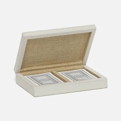 Lecco Light Gray Card Box - Our Boat House