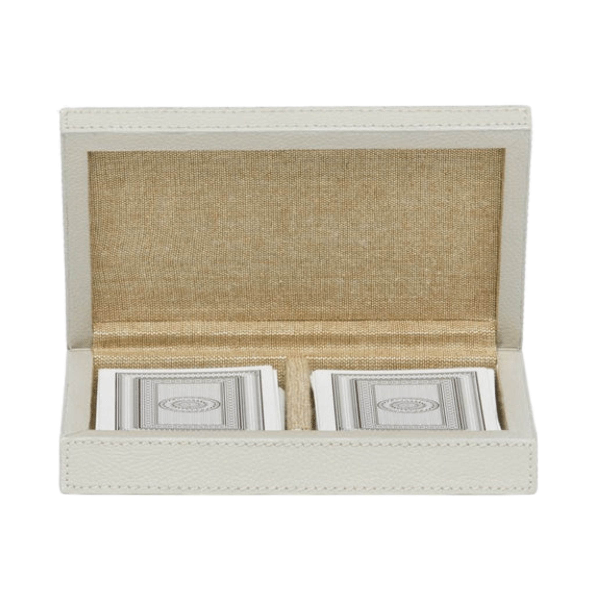 Lecco Light Gray Card Box - Our Boat House