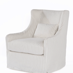 Leeward Isle Slipcovered Chair - Our Boat House