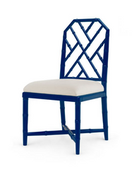Leila Chippendale Dining Side Chair - Deep Sea Blue