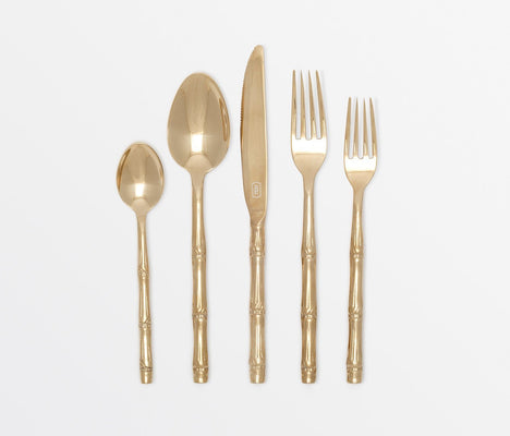 Liliana Gold Flatware Set - Our Boat House