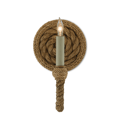 Littlehampton Natural Rope Wall Sconce - Our Boat House