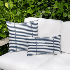 Livia Indoor/Outdoor Pillow - coastal inspired home furnishing lifestyle