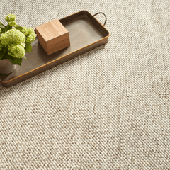 Loggia Handwoven Wool Rug - Natural - coastal inspired home furnishing