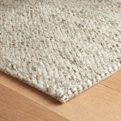 Loggia Handwoven Wool Rug - Natural - Our Boat House
