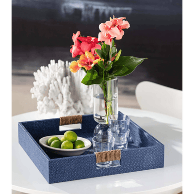 Logia Square Tray Large - Indigo - Our Boat House