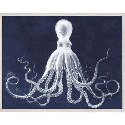 Lord Bodner in Blue Framed Artwork - Our Boat House