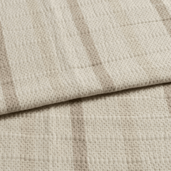 Lowen Stripe Blanket - Natural - Our Boat House