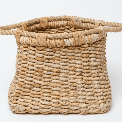 Lucas Banana Bark Wicker Baskets - Two Sizes - Our Boat House
