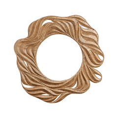 Lucien Bamboo Round Mirror - Our Boat House