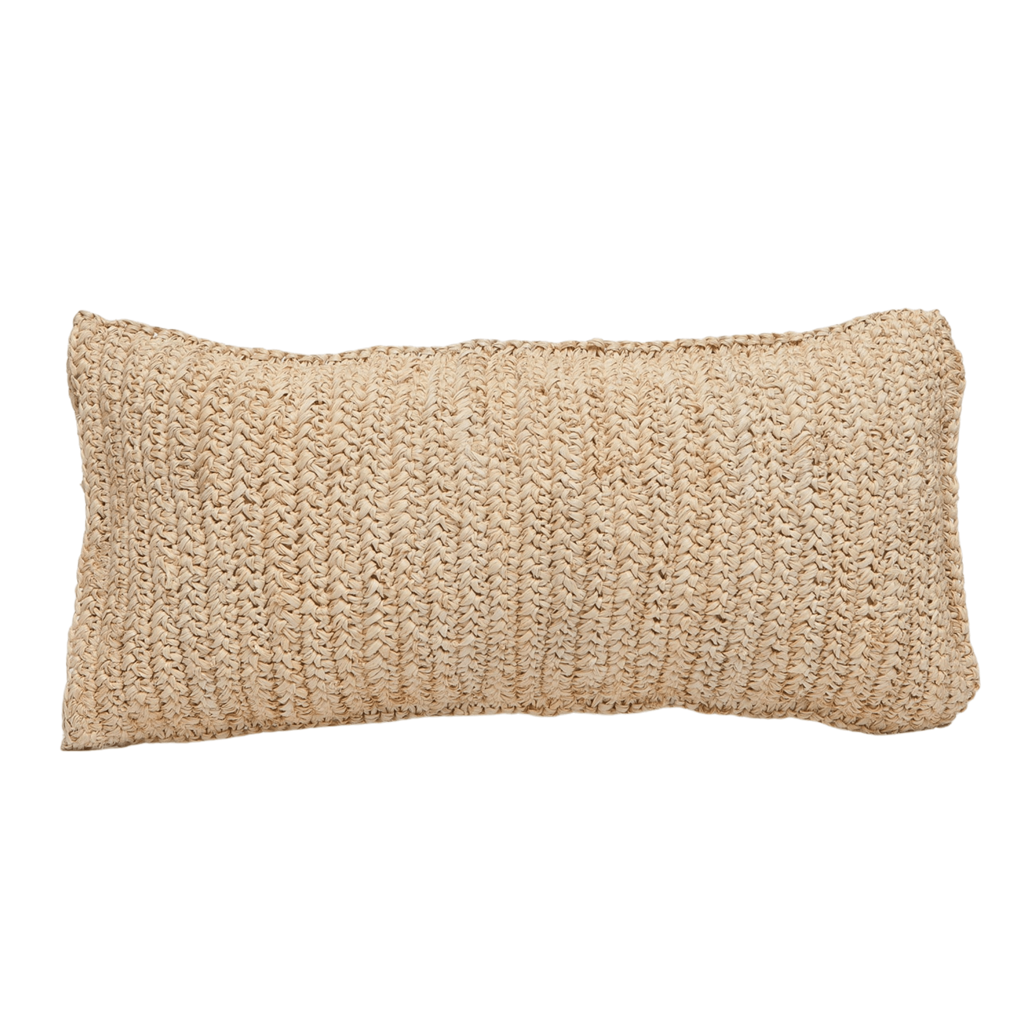 Lulu Raffia Pillows - Set of Two - Our Boat House