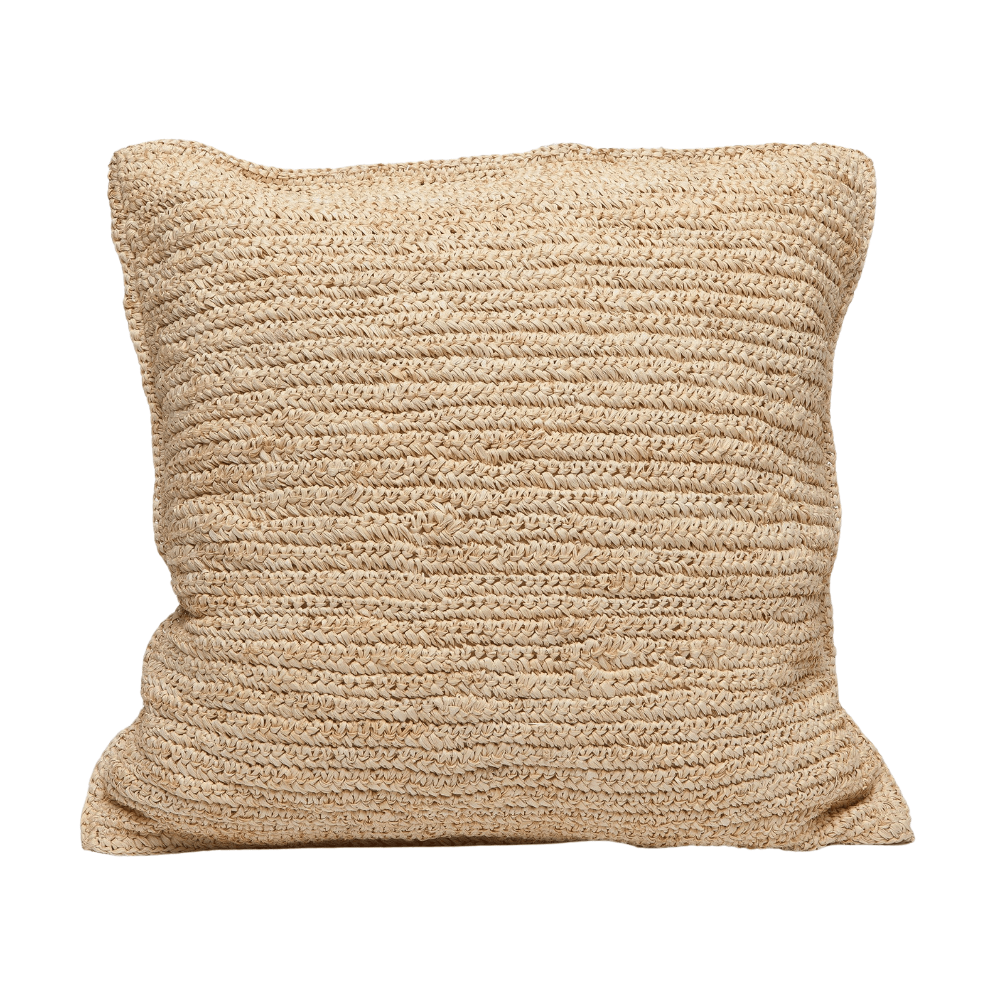 Lulu Raffia Pillows - Set of Two - Our Boat House