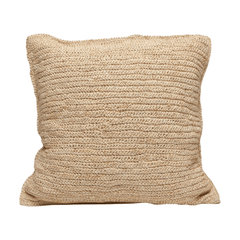 Lulu Raffia Pillows - Set of Two - Our Boat House