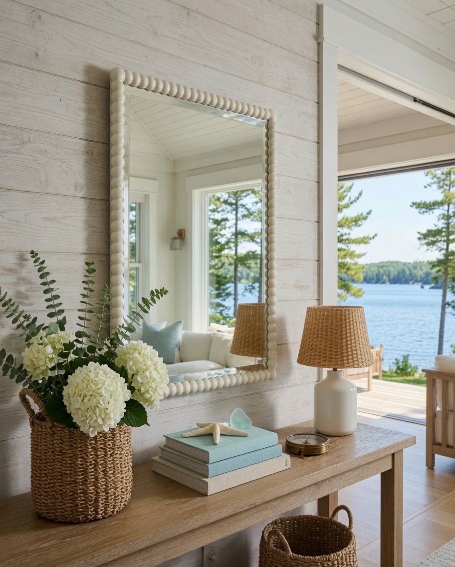 Lumi Mirror - Two Finishes - Our Boat House