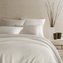 Lush Linen Duvet Cover - Ivory - Our Boat House