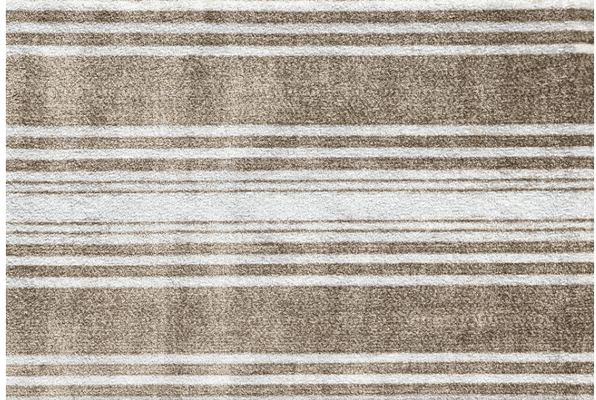 Machine Washable - Linen Stripe Rug - Our Boat House