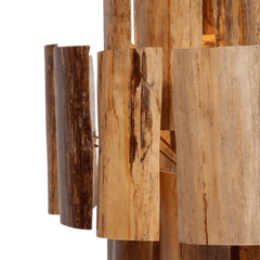 Madison Banana Bark Chandelier - Natural Dark - Our Boat House
