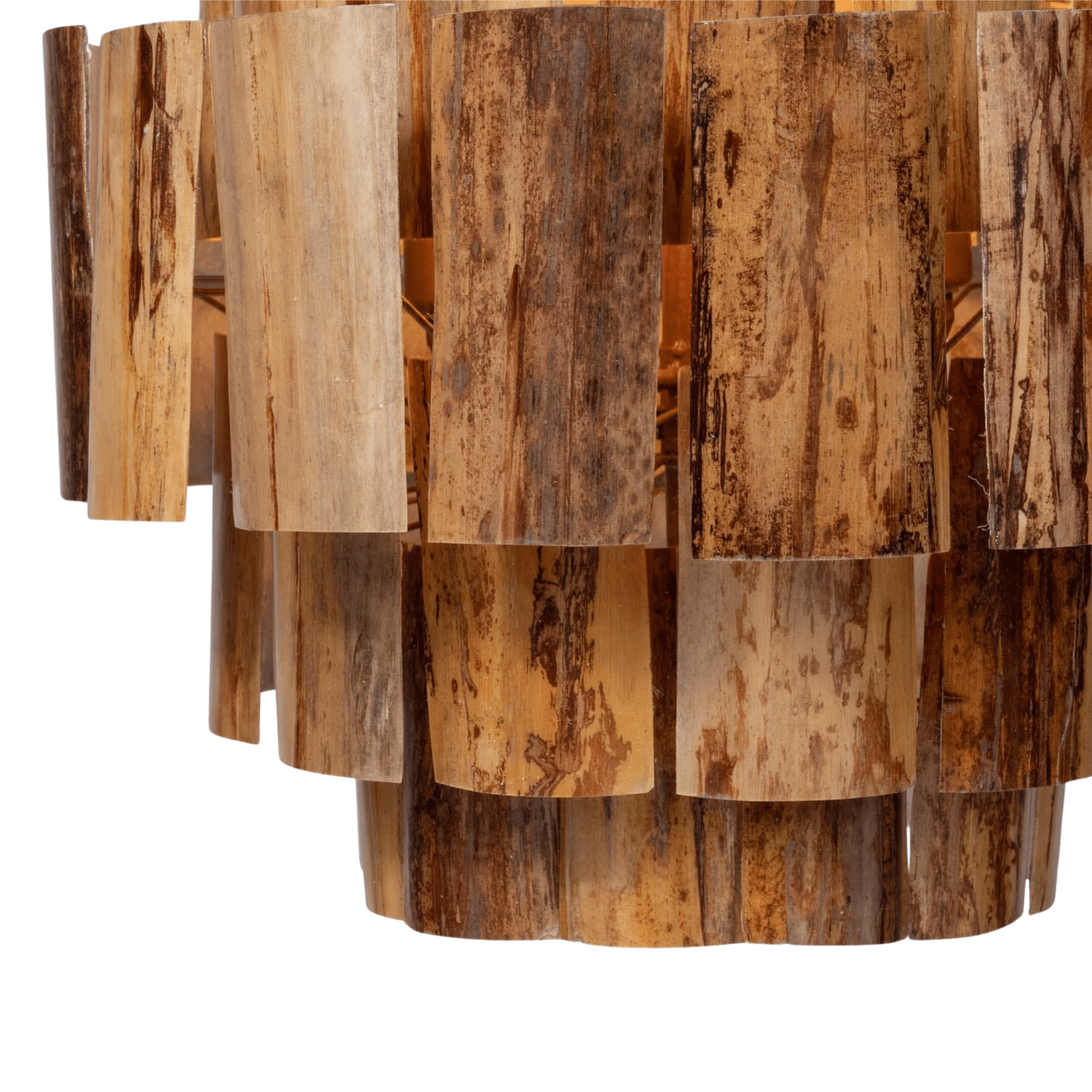 Madison Banana Bark Chandelier - Natural Dark - coastal inspired home furnishing