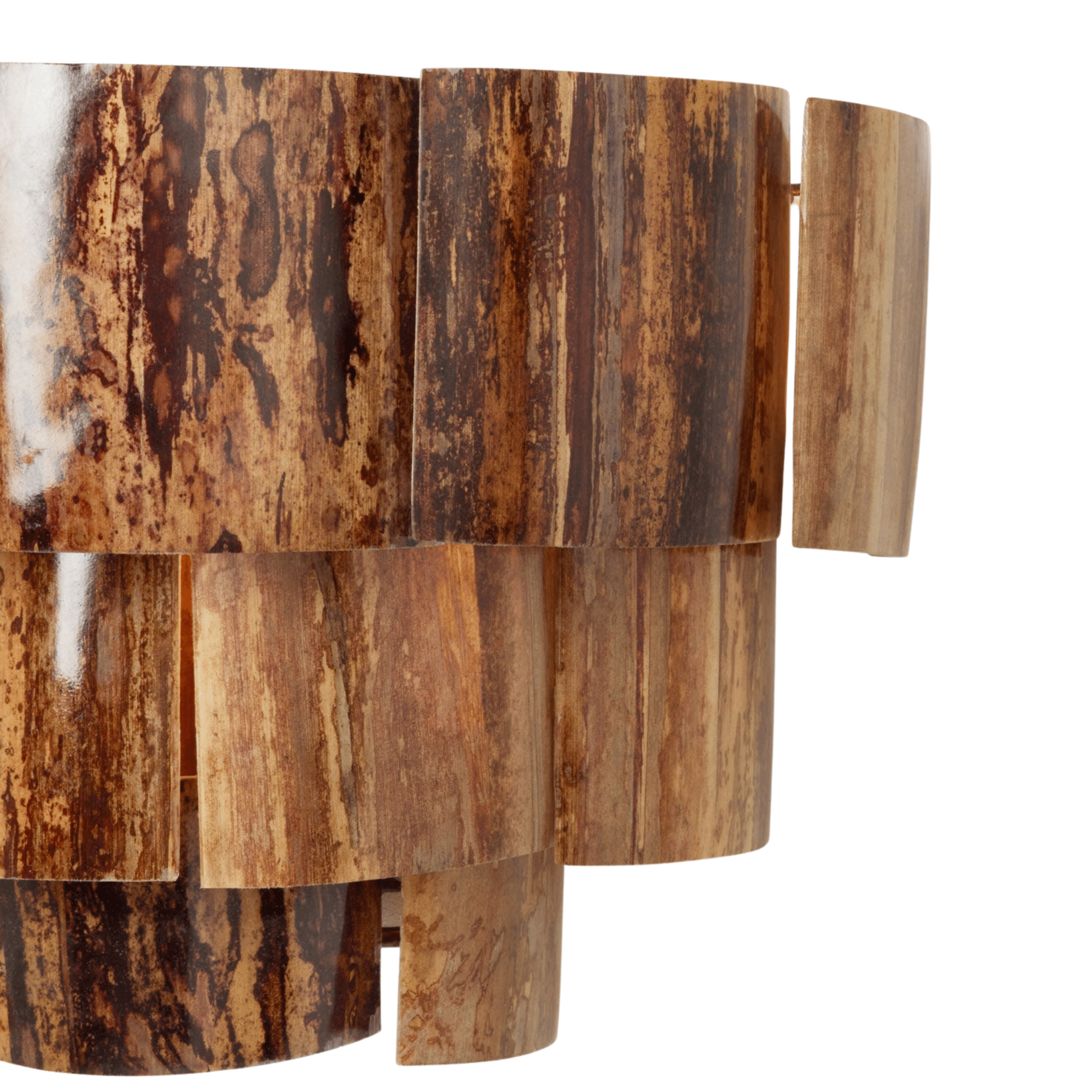 Madison Banana Bark Sconce - Two Finishes - Our Boat House