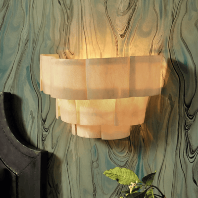 Madison Banana Bark Sconce - Two Finishes - Our Boat House