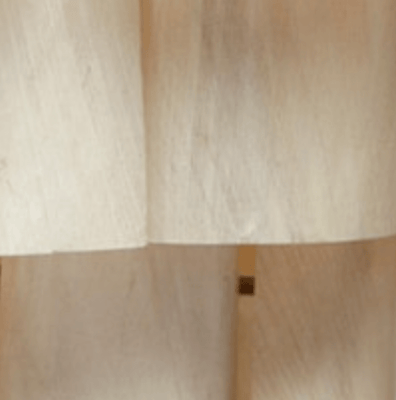 Madison Banana Bark Semi - Flush Chandelier - Ivory - Our Boat House