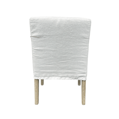 Magnolia Slipcovered Dining Arm Chair - Our Boat House