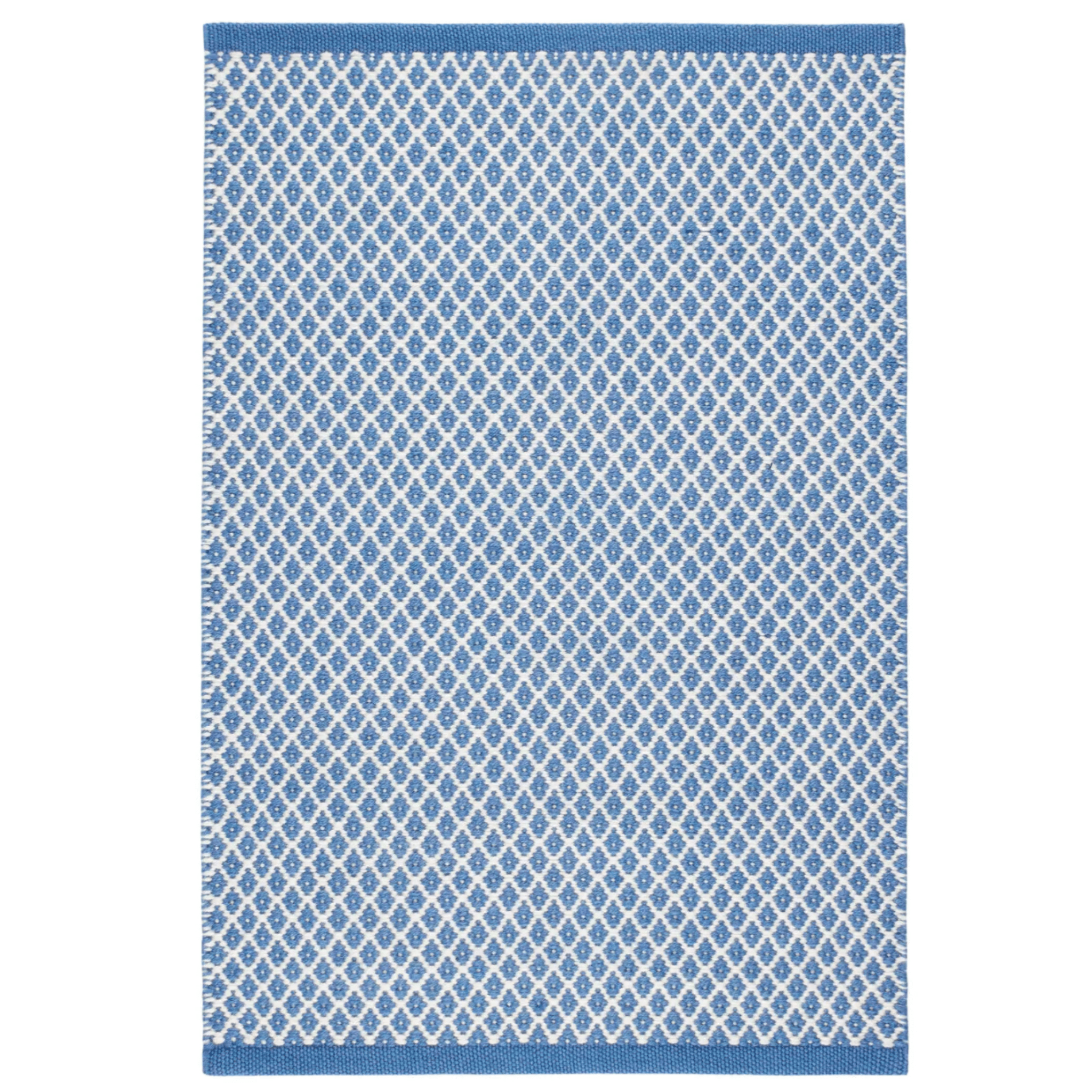 Mainsail Handwoven Indoor/Outdoor Rug - French Blue - Our Boat House