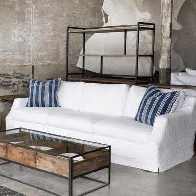 Majorca Deluxe Slipcovered Sofa - Our Boat House