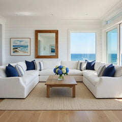 Majorca Deluxe 3-Pc Slipcovered Sectional - Our Boat House