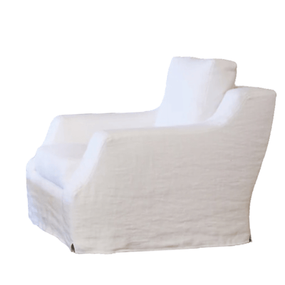 Majorca Deluxe 34in Slipcovered Chair - Our Boat House