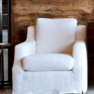 Majorca Deluxe 34in Slipcovered Chair - Our Boat House