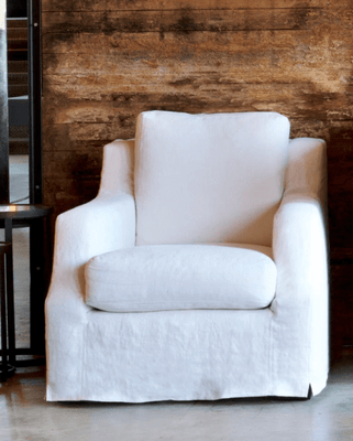 Majorca Deluxe 34in Slipcovered Chair - Our Boat House