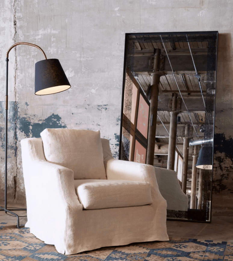 Majorca Deluxe 34in Slipcovered Chair - Our Boat House