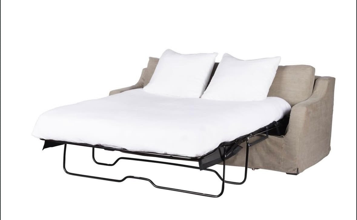 Majorca Deluxe Slipcovered Sleeper Sofa - coastal inspired home furnishing