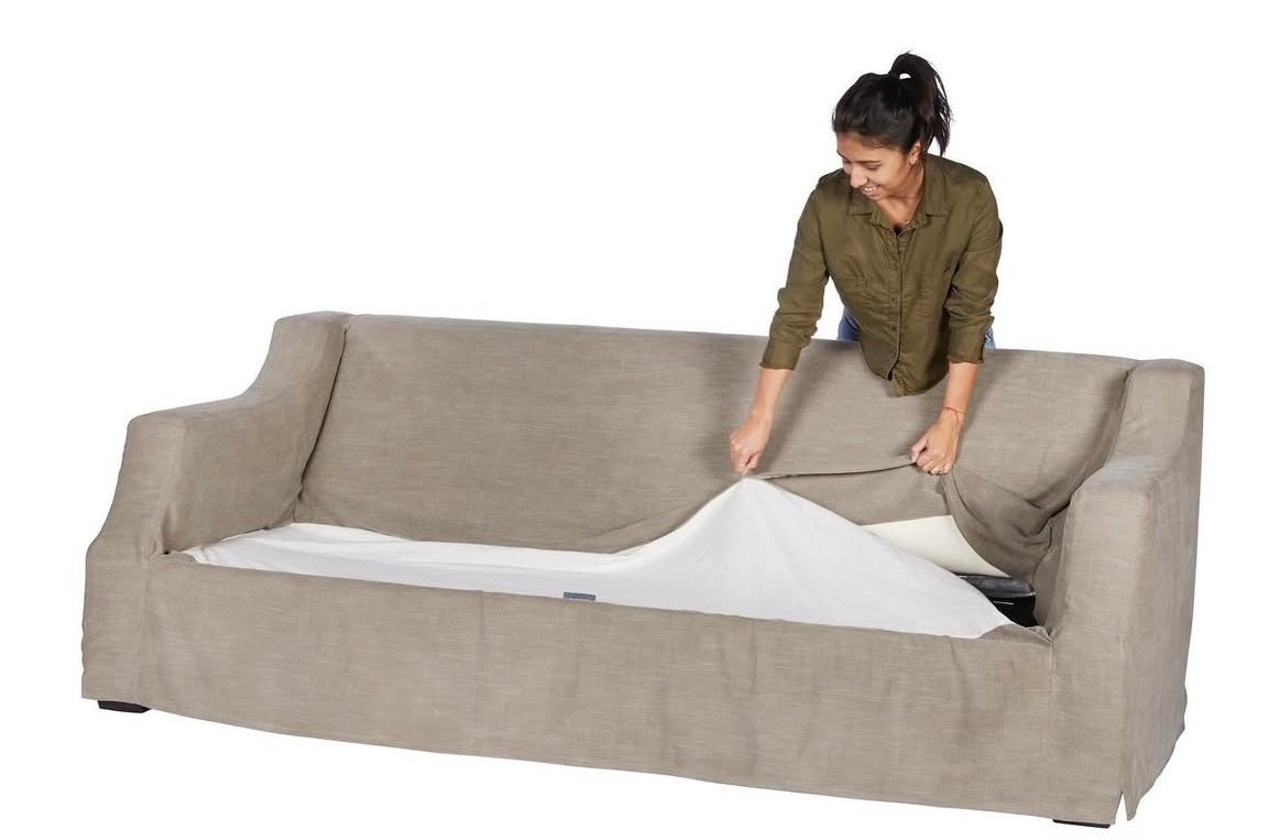 Majorca Deluxe Slipcovered Sleeper Sofa - Our Boat House