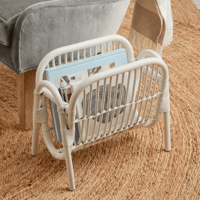 Makassar Magazine Holder - Five Color Options - Our Boat House
