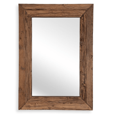 Maldives Rustic Pine Wood Mirror - Our Boat House