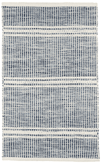 Malta Blue Wool Rug - Our Boat House