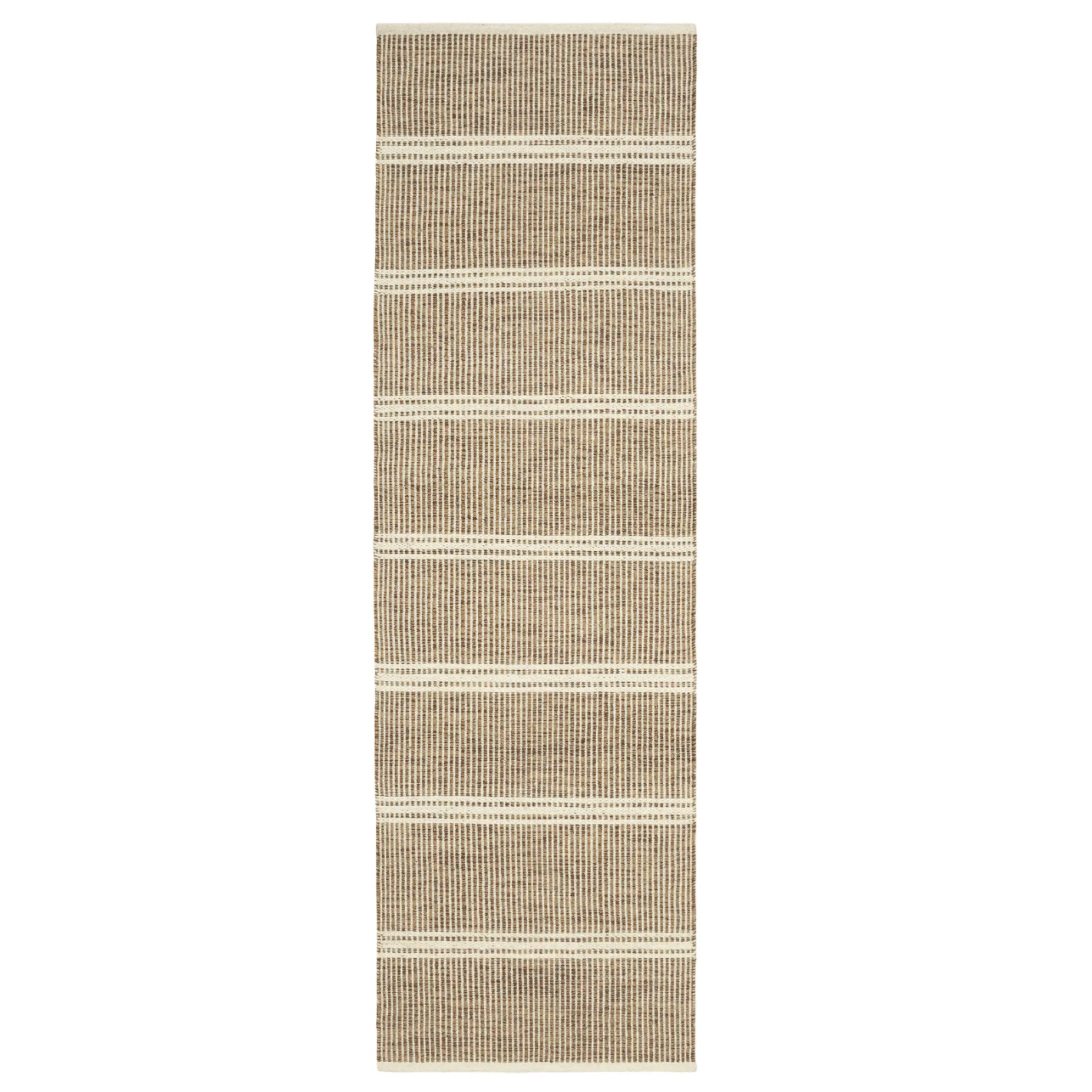 Malta Handwoven Wool Rug - Natural - Our Boat House