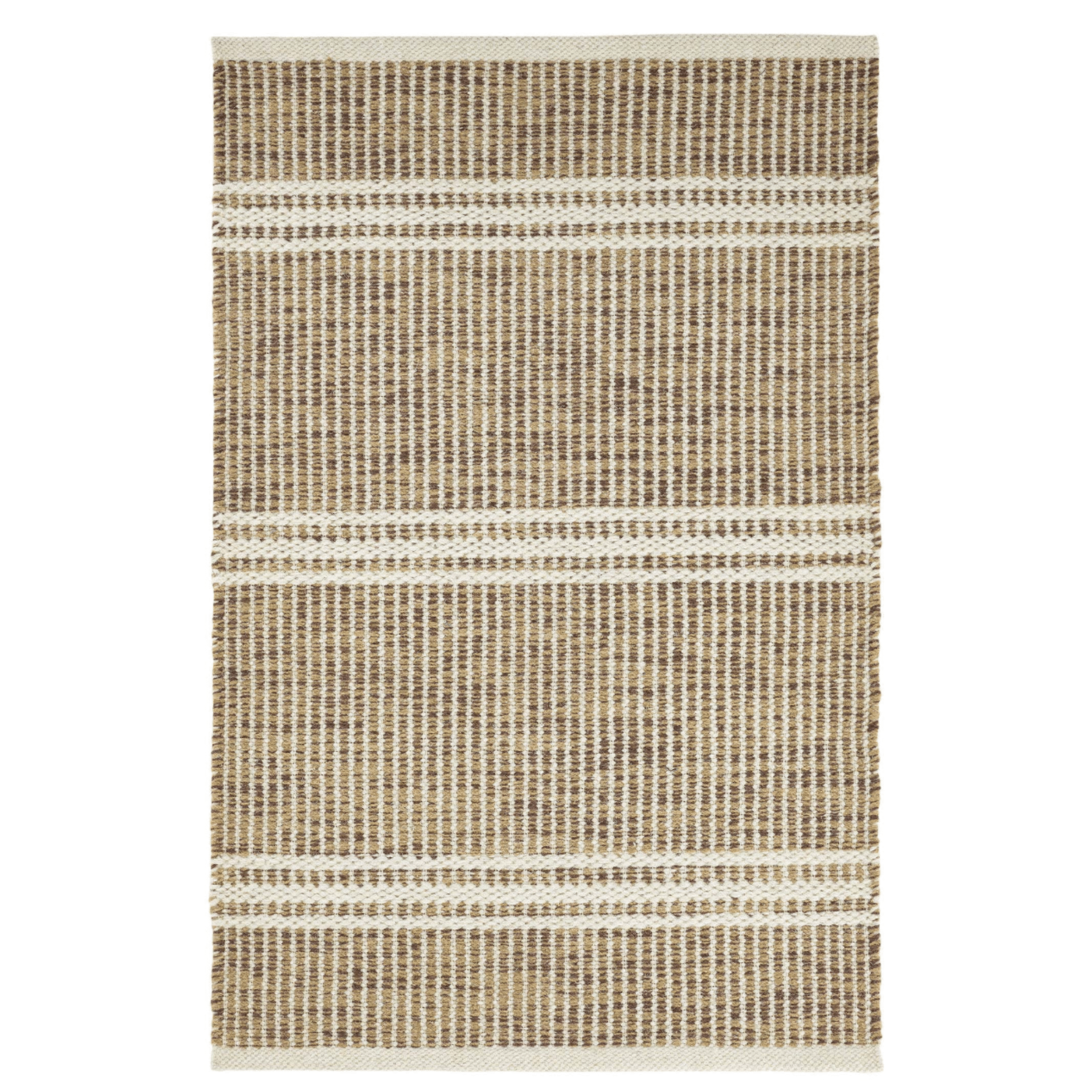 Malta Handwoven Wool Rug - Natural - Our Boat House
