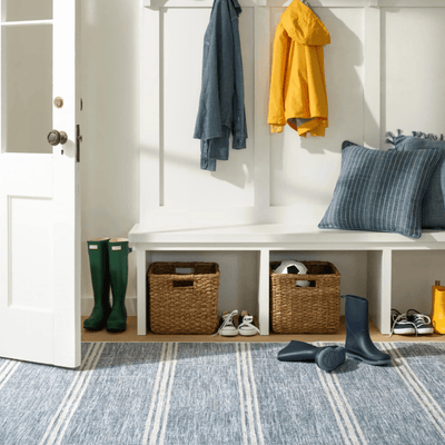 Malta Blue - Machine Washable Rug - Our Boat House