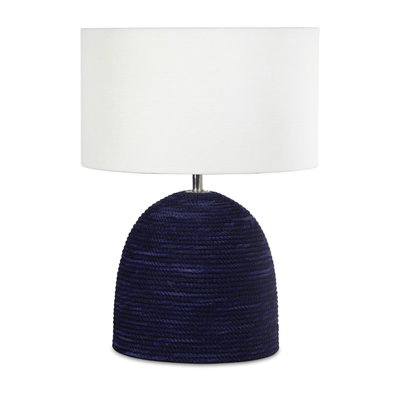 Manuka Indigo Rope Table Lamp - Our Boat House