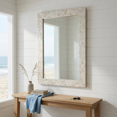 Maracas Bay Kabibe Shell Mirror - Our Boat House